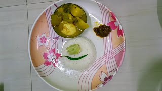 Egg with Potato,Pointed gourd, Cauliflower recipe😋😋.#lunch#goodfood