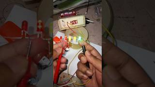 Homemade LED light tester DIY, Simple LED tester and LED voltage tester#diy #youtubeshorts #shorts