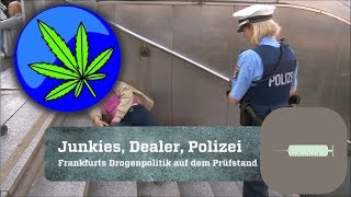 ⚠ (HD)  Drogenhauptstadt Frankfurt - Drogenjunkies, Dealer, Polizei Doku 2017 (Doku 2017)