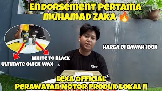 REKOMENDASI UNTUK PENGKILAP & PENGHITAM BODY MOTOR YAITU LEXA OFFICIAL || COBAIN SENDIRI BAGUS NYA 🔥