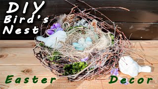 Simple DIY Easter Decor/Bird's Nest