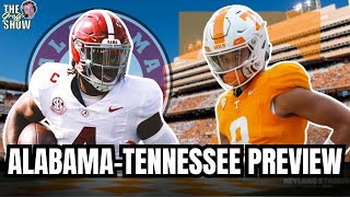 7 Alabama Crimson Tide at 11 Tennessee Volunteers Preview & Prediction | The Groff Show