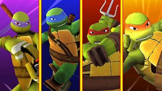 TMNT Legends Leo, Donnie, Raph, Mikey Nick Team