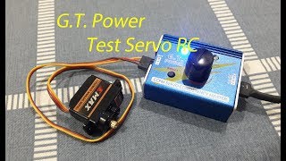 GT Power Servo Test (sửa cano FT009)