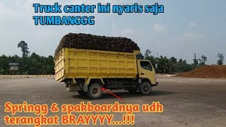 Detik" TRUCK SAWIT bongkar muatannn