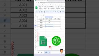 Google Sheet y Chat GPT: ¡La combinación perfecta para mejorar tu productividad!