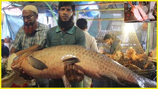 Fish Cutting By Machine | Nice Cutting Style | Big Pangas Fish Cutting By Expert Fish Cutter | Fish