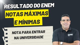 RESULTADO DO ENEM!!!! VEJA COMO FICARAM AS NOTAS E  COM QUAL MÉDIA VC PODE ENTRAR NA UNIVERSIDADE!!!