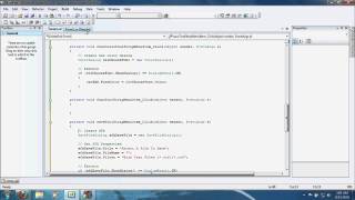 C# Real-World Application Examples: Text Editor (Part 1) [HD]