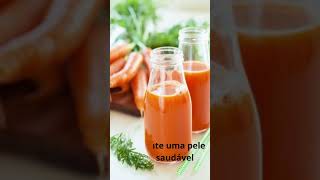 8 benefícios do suco de cenoura: para olhos, pele, imunidade e mais. #cenoura #shorts_