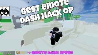 (EVADE) FAKE DASH EMOTE/D0WN SCRIPT [OP]