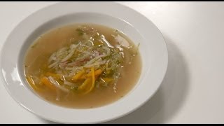 Basic Soup - juliennesuppe - Minestrone - Vegetable Soup