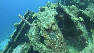 Pierbaai and Car Pile, Curacao January 2024