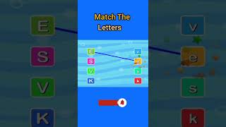 match the letters | match the capital letters with small letters | Little learners | education