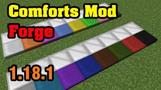 Comforts Forge Mod 1.18.1 & Tutorial Downloading And Installing For Minecraft