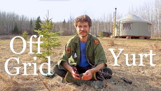 Planting Tree Saplings | Off Grid Yurt