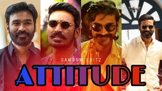 Dhanush attitude whatsapp status | mere sapno ki rani x the box