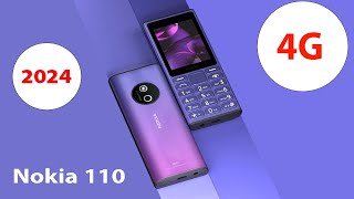 Nokia 110 4G 2024 | Сочетание HD-качества звонков и  прочного керамического корпуса