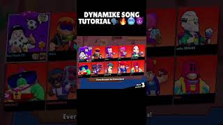 DYNAMIKE SONG TUTORIAL 🗣️🔥🥶😈#brawlstars  #dynamike #fyp #shorts #thumbsupforbrawl #cyberbrawl