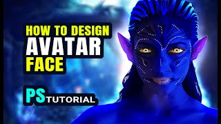 How To Make a Avatar Face In Photoshop || Photoshop Tutorial Bangla