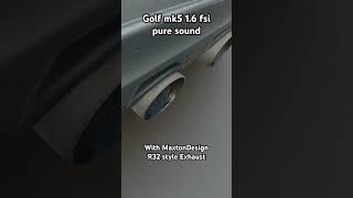 Vw Golf 5 1.6 fsi pure sound #volkswagen #golfr #shorts  #autoshorts #volkswagongolf