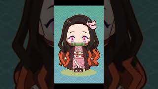 nezuko chibi cute #anime #kimetsunoyaiba #nezuko #shorts