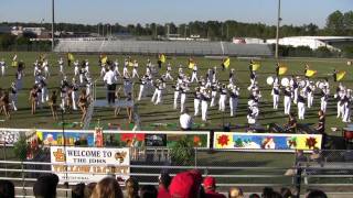 Jeff Davis "Yellow Jacket" High School Band   Competition Show