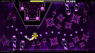 Geometry Dash - Pursuit by shocksidian (Insane Demon)