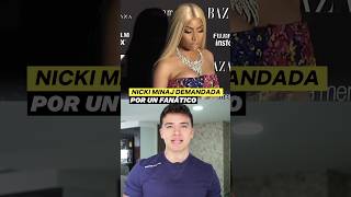 Nicki Minaj es demanda por un fanático que exige 5 millones de dólares por daño emocional 🤔