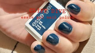 Cliff dive Essie gel polish