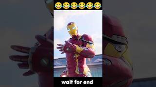 civil war funny moments 😂 wait for end #shorts #marvel #mcu