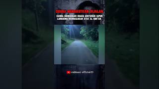 TERDENGAR SUARA MISTERIUS SAAT MELEWATI JALAN YANG SANGAT SEPI #shortsviral #scary #penampakan