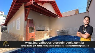 (VENDIDO) SUPER DESCONTÃO, APENAS 70 METROS DO MAR, CASA COM PISCINA E CHURRASQUEIRA EM MONGAGUÁ!