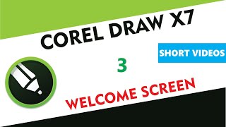 Welcome Screen New File - Corel Draw X7/X9 - Tutorial 3 - Short Videos