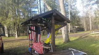 Camping at Moscow Hill Camping Area Christmas 2023