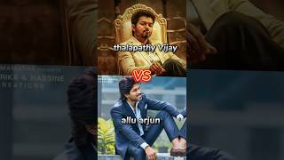 thalapathy Vijay 💕 vs allu arjun 🥰 biography comprehension 💥 allu arjun 💚 thalapathy Vijay 💙