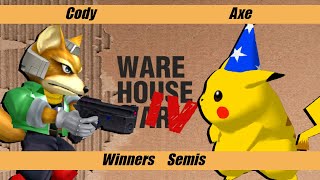 Warehouse War 4 - Winners Semis - Nouns | Cody Schwab (Fox) vs Tempo | Axe (Pikachu)