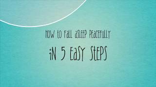 How to Fall Asleep Peacefully in 5 Easy Steps