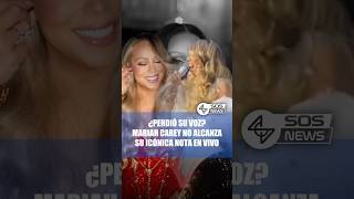 ¿Mariah Carey perdió su voz? 😱 #noticias #noticiasenespañol #mariahcarey #entretenimiento