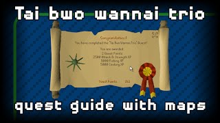 07RS - Tai Bwo Wannai Trio - Short quest guide with maps!