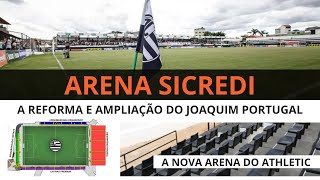 ARENA SICREDI: A nova casa do Athletic (MG) | Tudo da ampliação do Joaquim Portugal | Veja detalhes