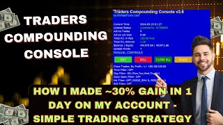 Made 30% gain in 1 day today - simple trading strategy