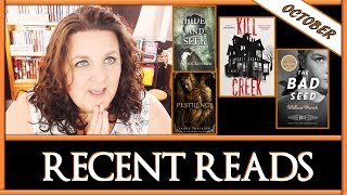 October Recent Reads | SniderBeeBooks