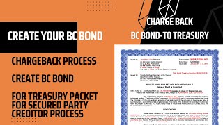 Day 9-Get BC Bond Template and Tutorial-Birth Certificate Bond to Treasury