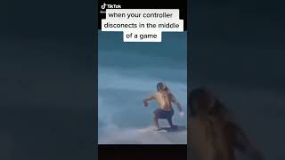 when your controller disconnects in the middle of a game(funny things on tiktok)