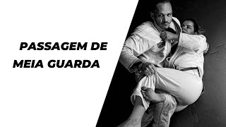 Passagem de meia guarda #meiaguarda #passagem #jiujitsu