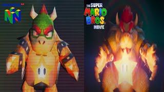 The Super Mario Bros. Movie | Nintendo 64  vs Movie Comparison