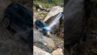 System Pe System R Maan song in Tata Safari in waterfall 🔥🤍🤍🔥