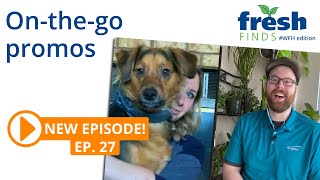 Custom promotional products that are easy to take on the go! FreshFinds WFH Ep 27