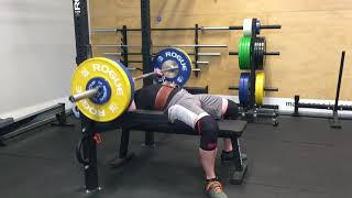 1/15/18 Bench 1ct Pause 215x4 @8 ws 6/6